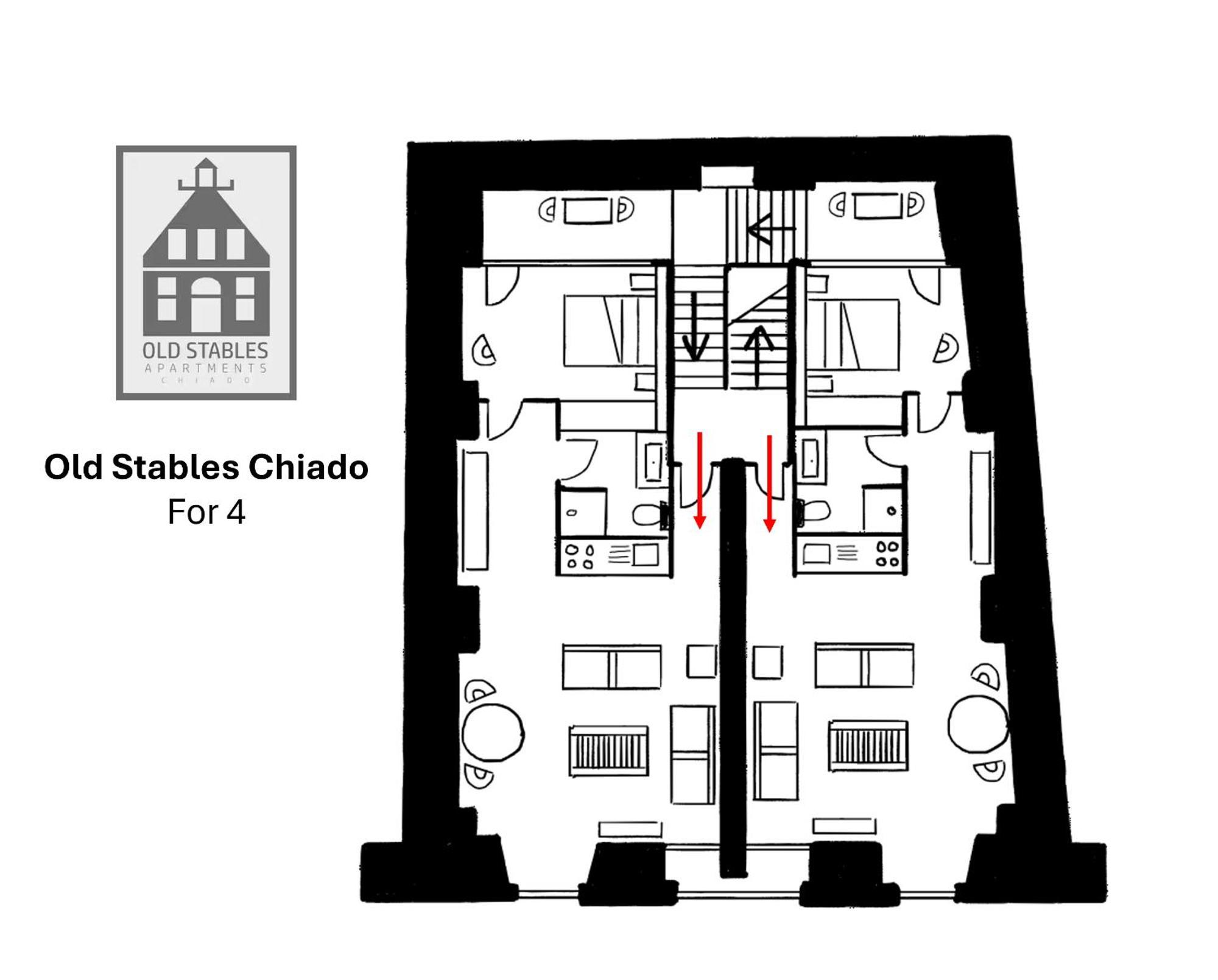 Old Stables Chiado - 2 Bedroom In The Heart Of Lisboa 外观 照片